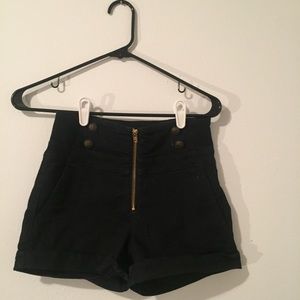 Denim HighWaist Shorts